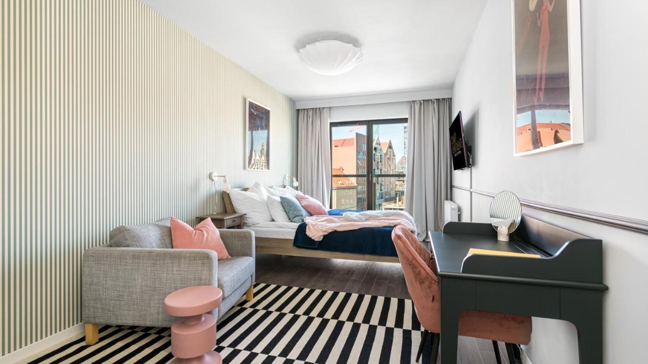 Waterlane W Oknami Na Rzeke - Marina View - Comfy Apartments Гданськ Екстер'єр фото
